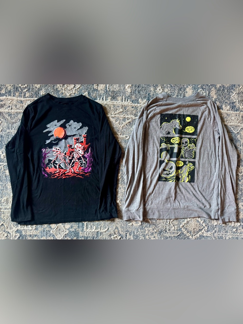Cat & Jack Halloween Long Sleeve Shirts XL 14/16